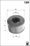 LUCAS FILTERS lfde106 -  Топливный фильтр